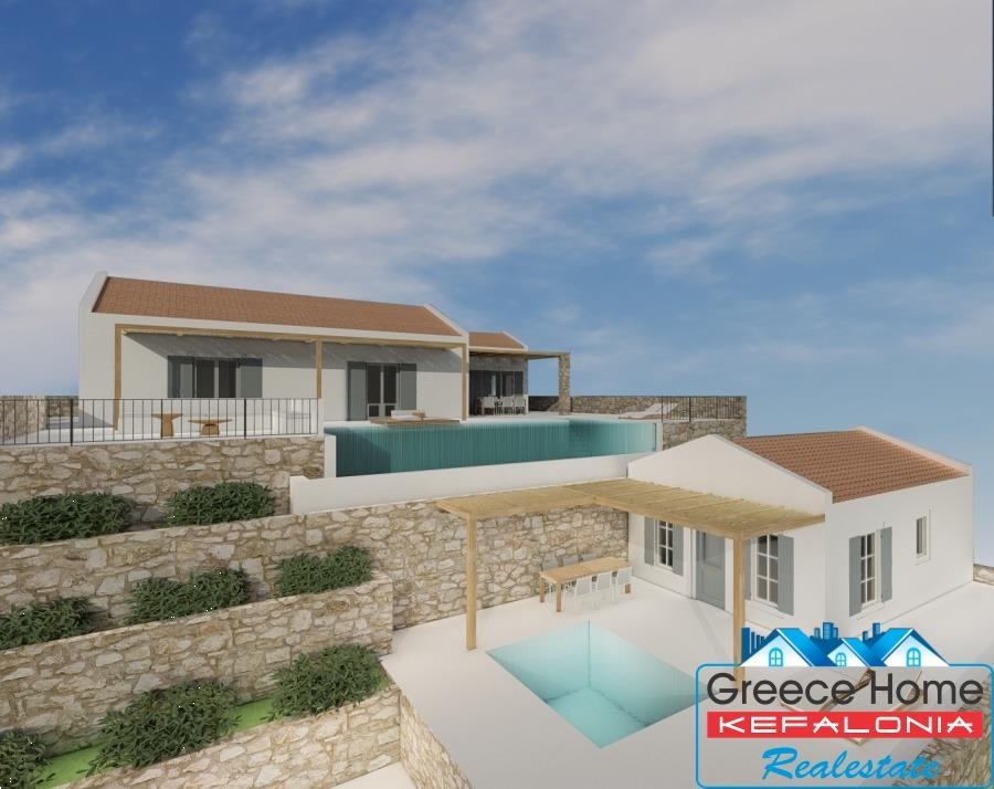 KATSARATA VILLAS UNDER CONSTUCTION. Λοιπά Ακίνητα Λοιπές κατηγορίες || Ν. Κεφαλονιάς/Ερισός - 205 τ.μ, 1€ 