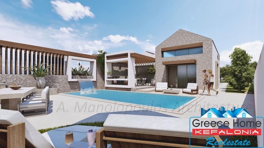 (For Sale) Residential Villa || Kefalonia/Leivatho - 87 Sq.m, 2 Bedrooms, 315.000€ 
